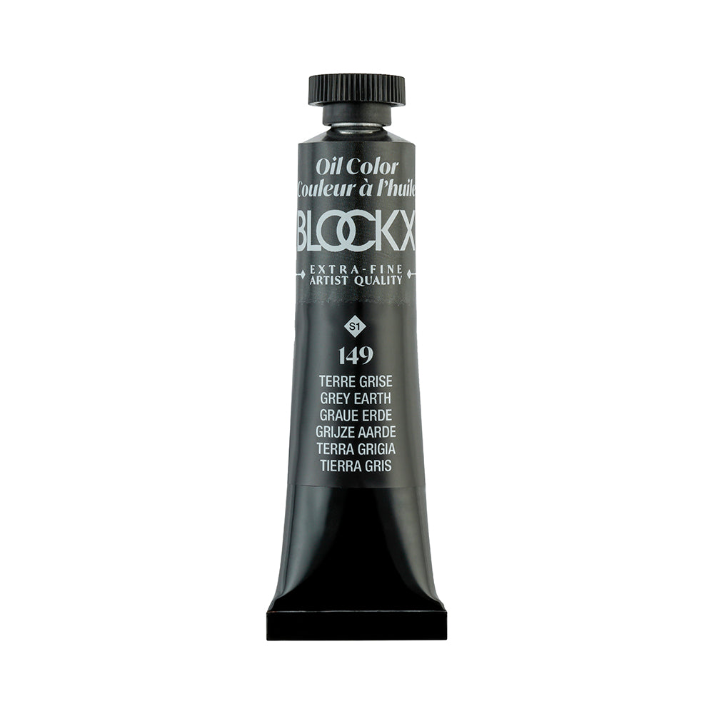 BLOCKX Premium Extra-Fine Oils Tube 20ml Grey Earth