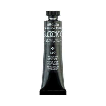 BLOCKX Premium Extra-Fine Oils Tube 20ml Grey Earth