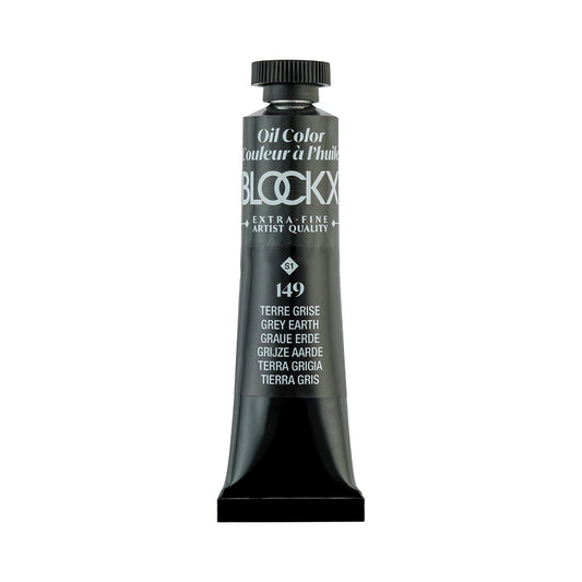 BLOCKX Premium Extra-Fine Oils Tube 20ml Grey Earth