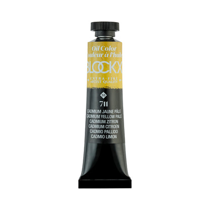 BLOCKX Premium Extra-Fine Oils Tube 20ml Cadmium Yellow Pale