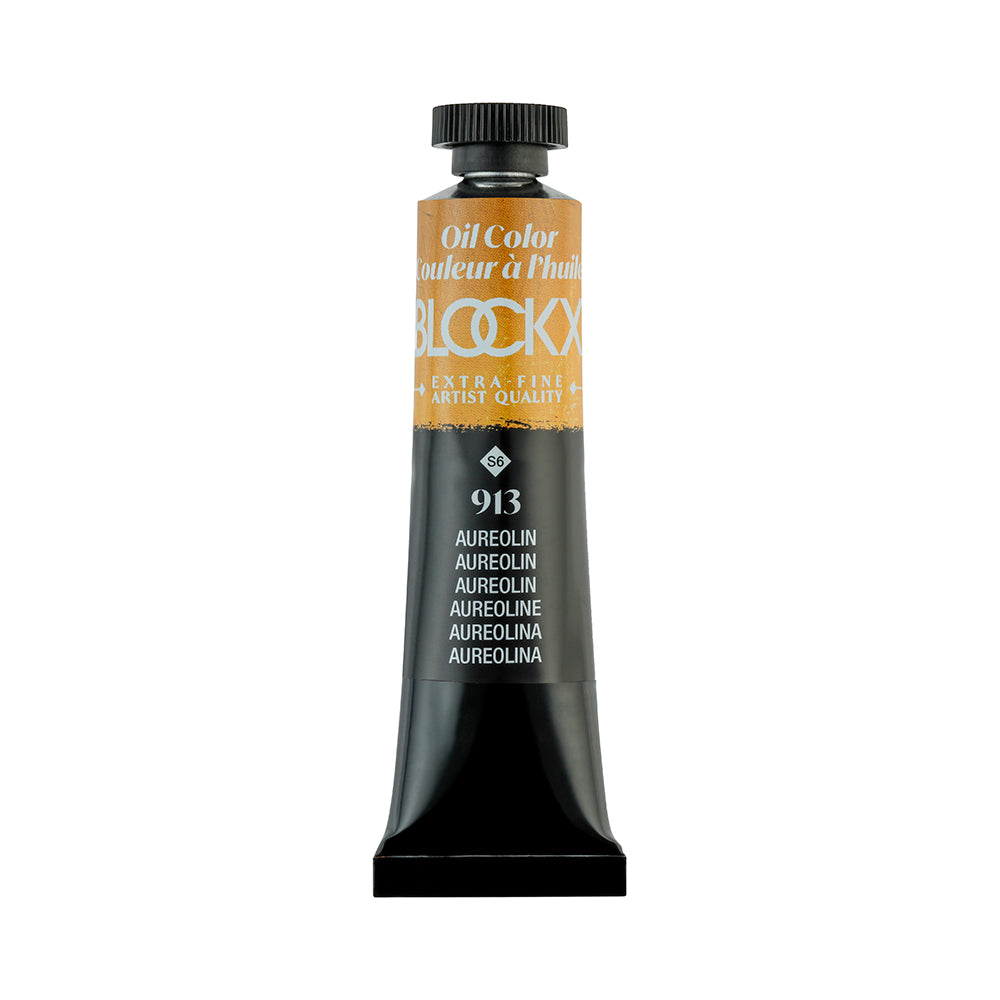 BLOCKX Premium Extra-Fine Oils Tube 20ml Aureolin