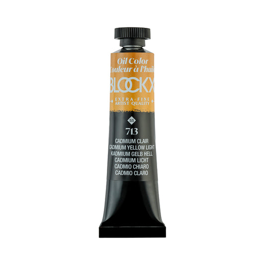 BLOCKX Premium Extra-Fine Oils Tube 20ml Cadmium Yellow Light