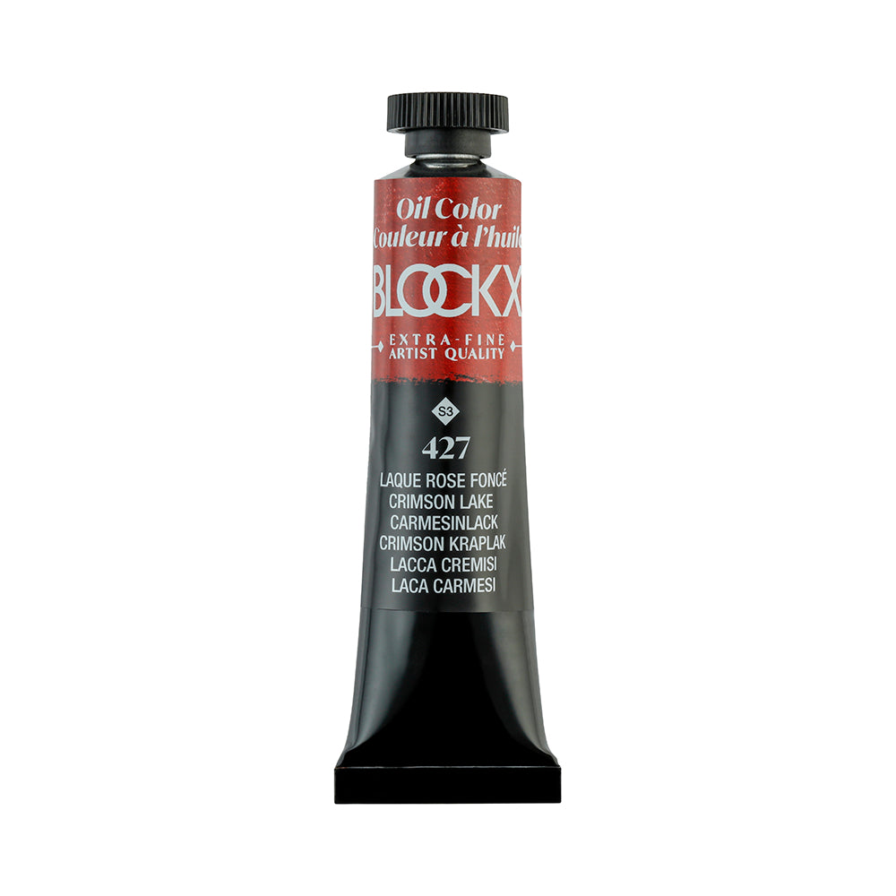 BLOCKX Premium Extra-Fine Oils Tube 20ml Crimson Lake