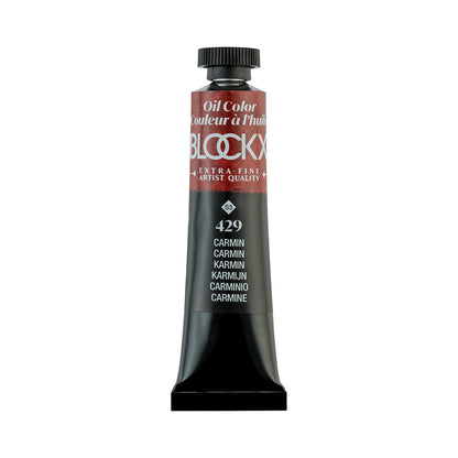 BLOCKX Premium Extra-Fine Oils Tube 20ml Carmine