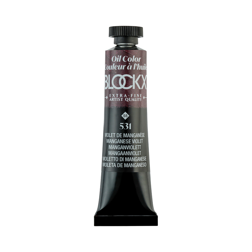 BLOCKX Premium Extra-Fine Oils Tube 20ml Manganese Violet