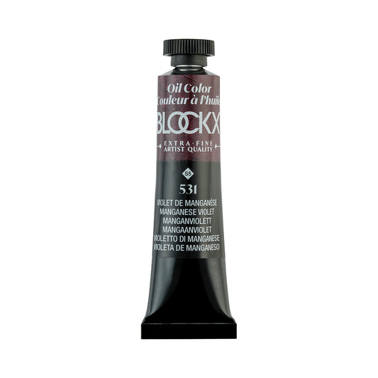 BLOCKX Premium Extra-Fine Oils Tube 20ml Manganese Violet