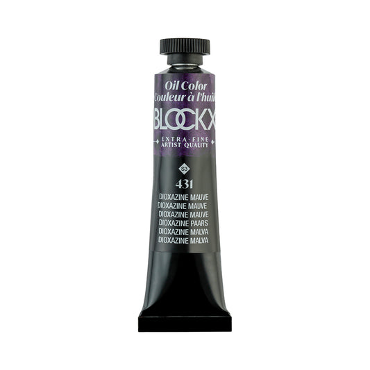 BLOCKX Premium Extra-Fine Oils Tube 20ml Dioxazine Mauve