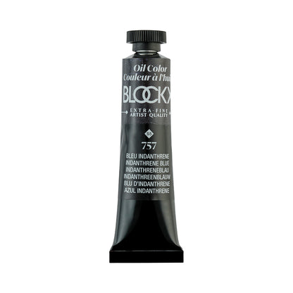 BLOCKX Premium Extra-Fine Oils Tube 20ml Indanthrene Blue