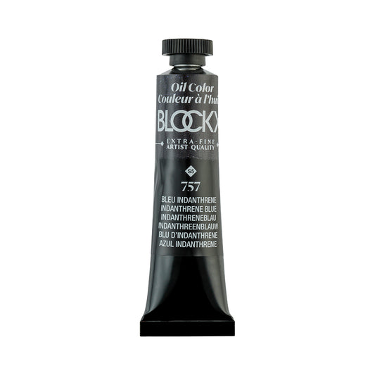 BLOCKX Premium Extra-Fine Oils Tube 20ml Indanthrene Blue