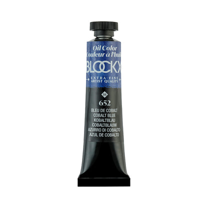 BLOCKX Premium Extra-Fine Oils Tube 20ml Cobalt Blue