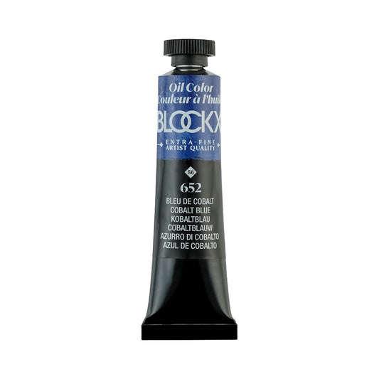 BLOCKX Premium Extra-Fine Oils Tube 20ml Cobalt Blue