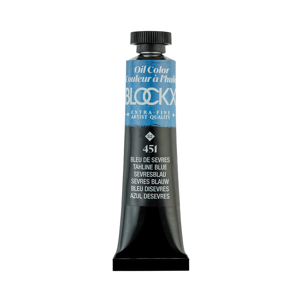 BLOCKX Premium Extra-Fine Oils Tube 20ml Thaline Blue