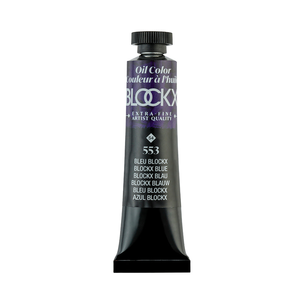 BLOCKX Premium Extra-Fine Oils Tube 20ml Blockx Blue