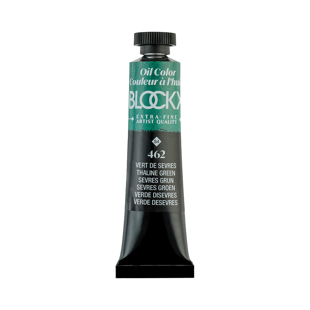 BLOCKX Premium Extra-Fine Oils Tube 20ml Thaline Green