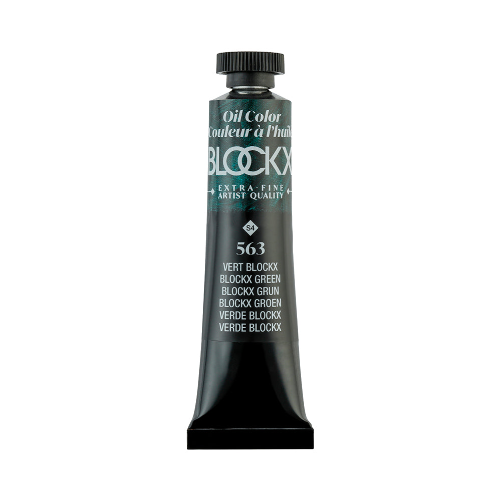 BLOCKX Premium Extra-Fine Oils Tube 20ml Blockx Green