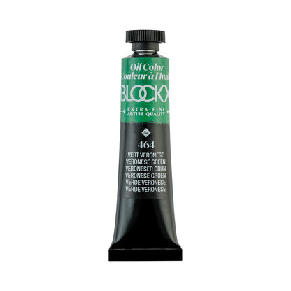 BLOCKX Premium Extra-Fine Oils Tube 20ml Veronese Green