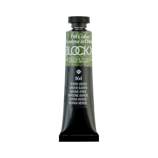 BLOCKX Premium Extra-Fine Oils Tube 20ml Green Earth