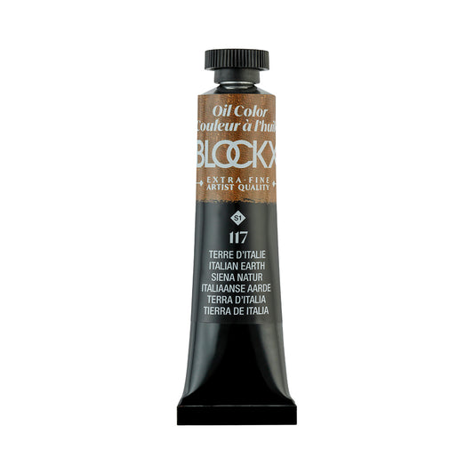 BLOCKX Premium Extra-Fine Oils Tube 20ml Italian Earth