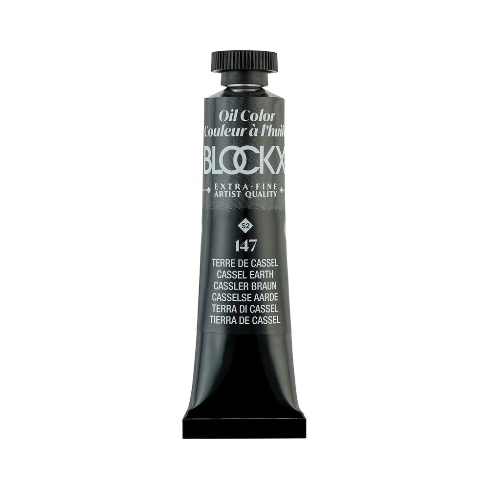 BLOCKX Premium Extra-Fine Oils Tube 20ml Cassel Earth