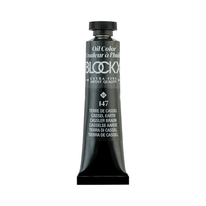 BLOCKX Premium Extra-Fine Oils Tube 20ml Cassel Earth