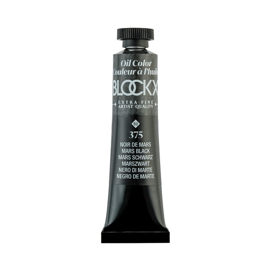 BLOCKX Premium Extra-Fine Oils Tube 20ml Mars Black