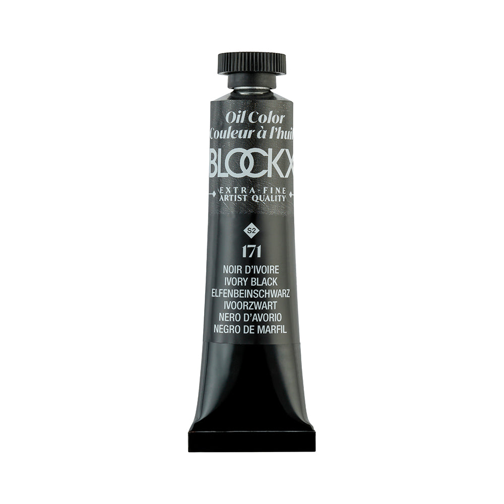 BLOCKX Premium Extra-Fine Oils Tube 20ml Ivory Black