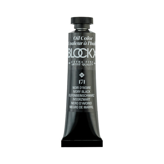 BLOCKX Premium Extra-Fine Oils Tube 20ml Ivory Black