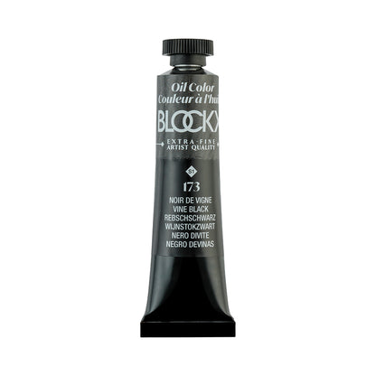 BLOCKX Premium Extra-Fine Oils Tube 20ml Vine Black