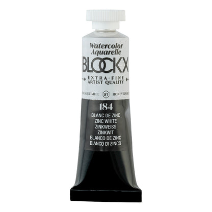 BLOCKX Artists' Watercolour Tube 15ml Zinc White