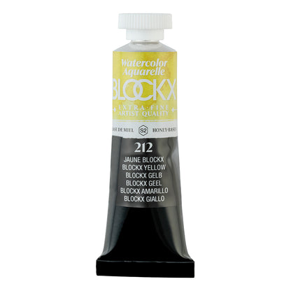 BLOCKX Artists' Watercolour Tube 15ml Blockx Yellow