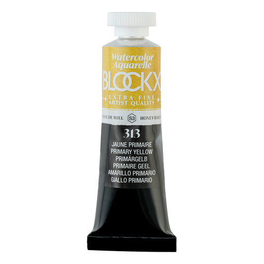 BLOCKX Artists' Watercolour Tube 15ml Primary Yellow