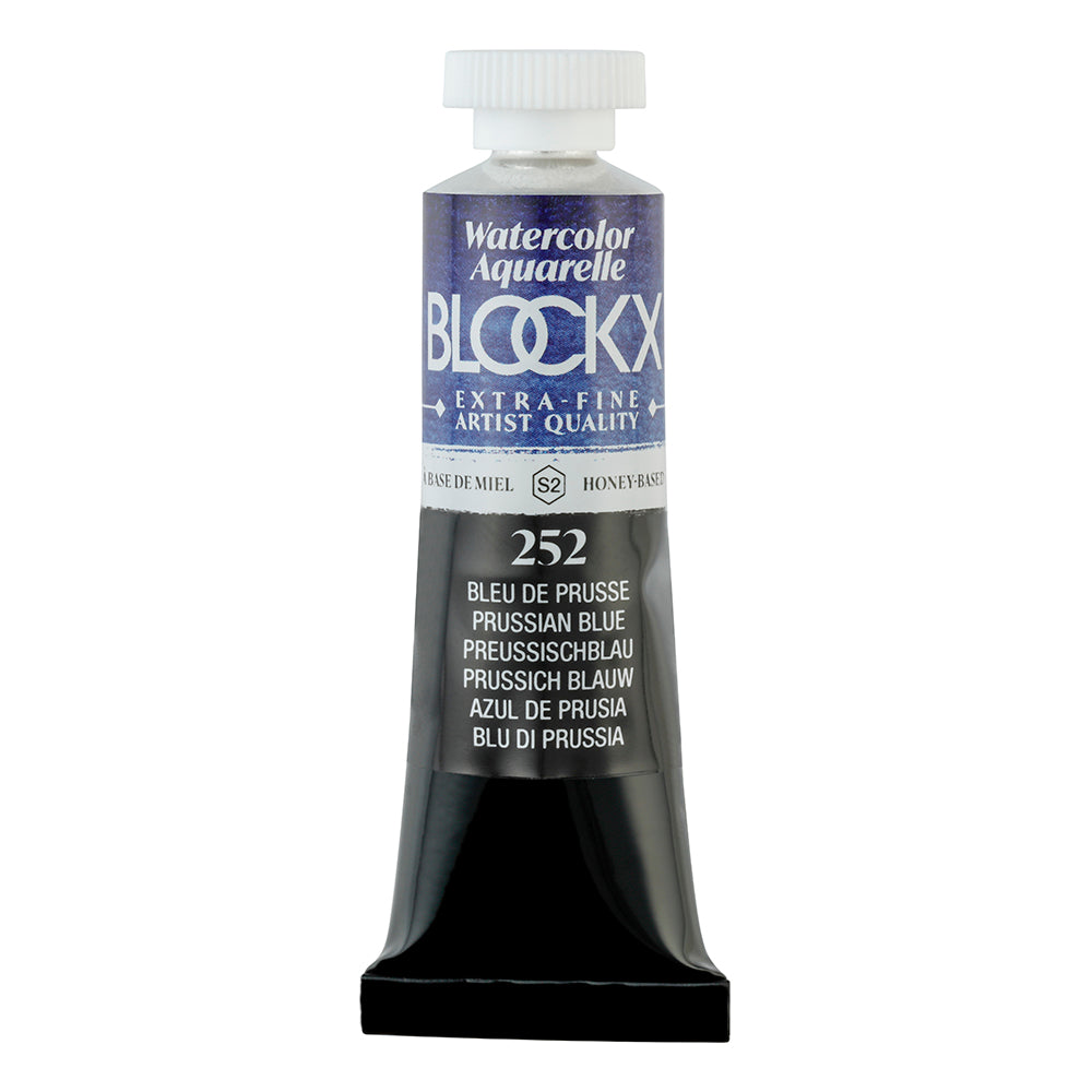 BLOCKX Artists' Watercolour Tube 15ml Prussian Blue