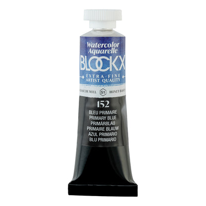 BLOCKX Artists' Watercolour Tube 15ml Primary Blue