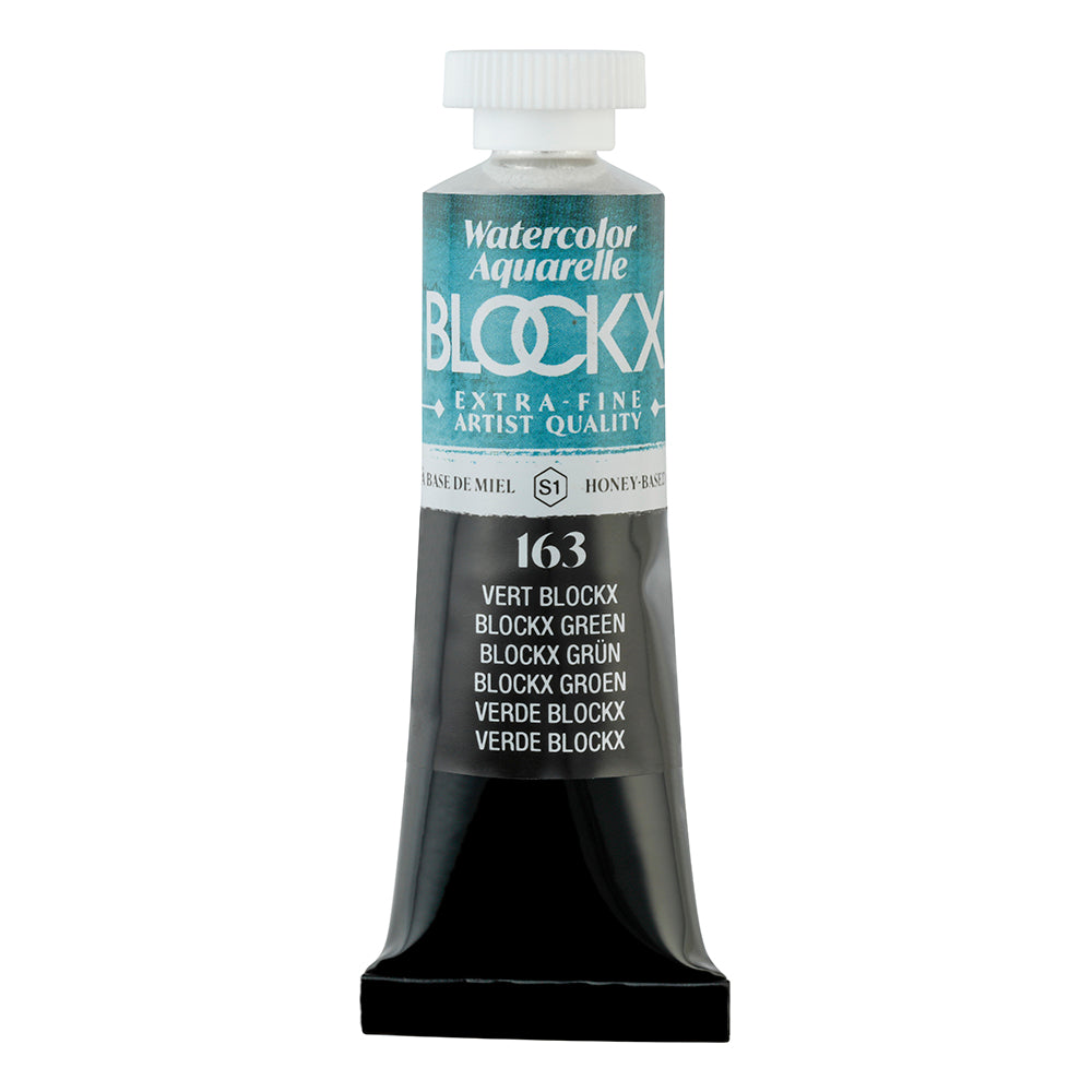 BLOCKX Artists' Watercolour Tube 15ml Blockx Green