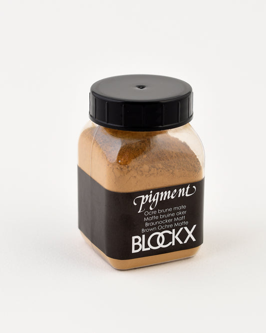 BLOCKX Pigment 100ml/80g Brown Ochre Matte