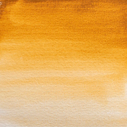 BLOCKX Artists' Watercolour Half Pan 1.5ml Golden Ochre