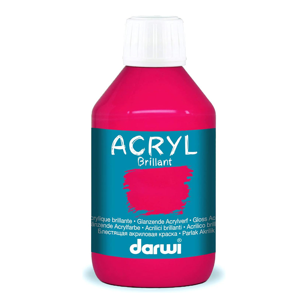 DARWI Acryl Glossy 250ml Carmine