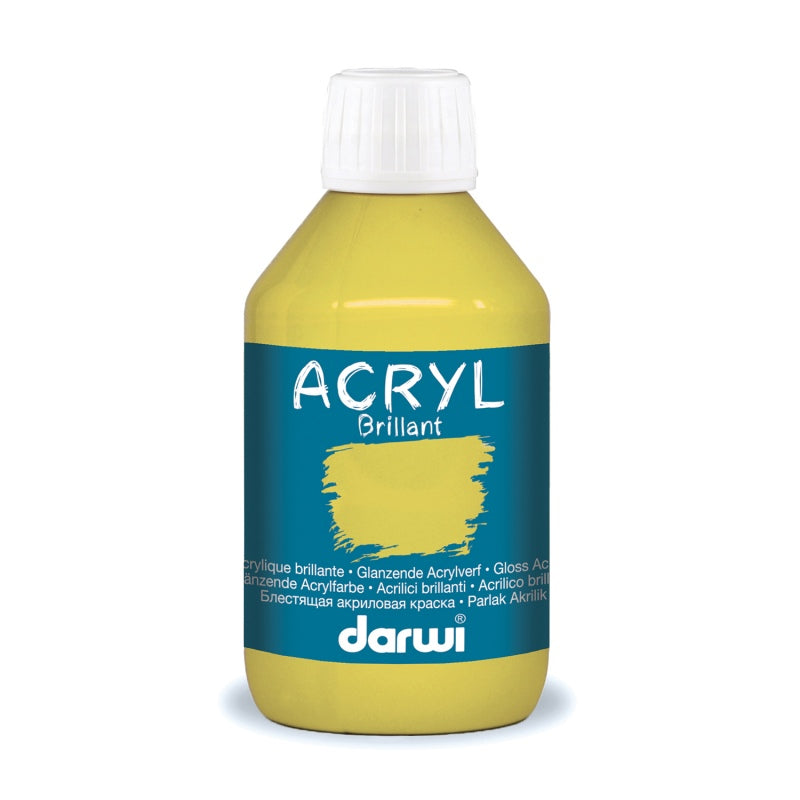 DARWI Acryl Glossy 250ml Dark Yellow