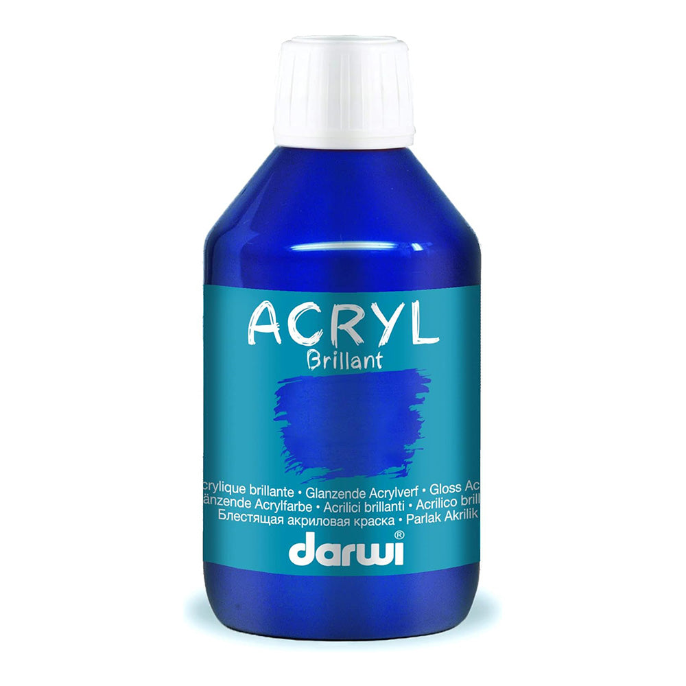 DARWI Acryl Glossy 250ml Ultramarine Blue