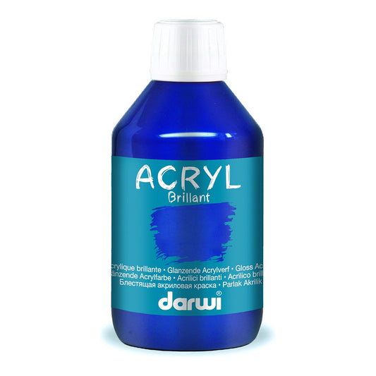 DARWI Acryl Glossy 250ml Ultramarine Blue