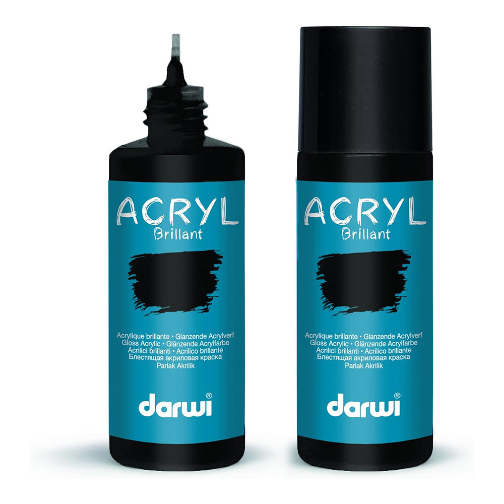 DARWI Acryl Glossy 80ml Black