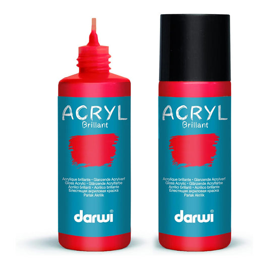 DARWI Acryl Glossy 80ml Vermilion