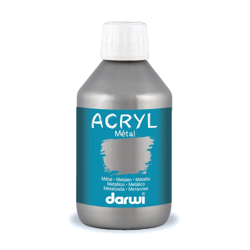 DARWI Acryl Metal 250ml Silver