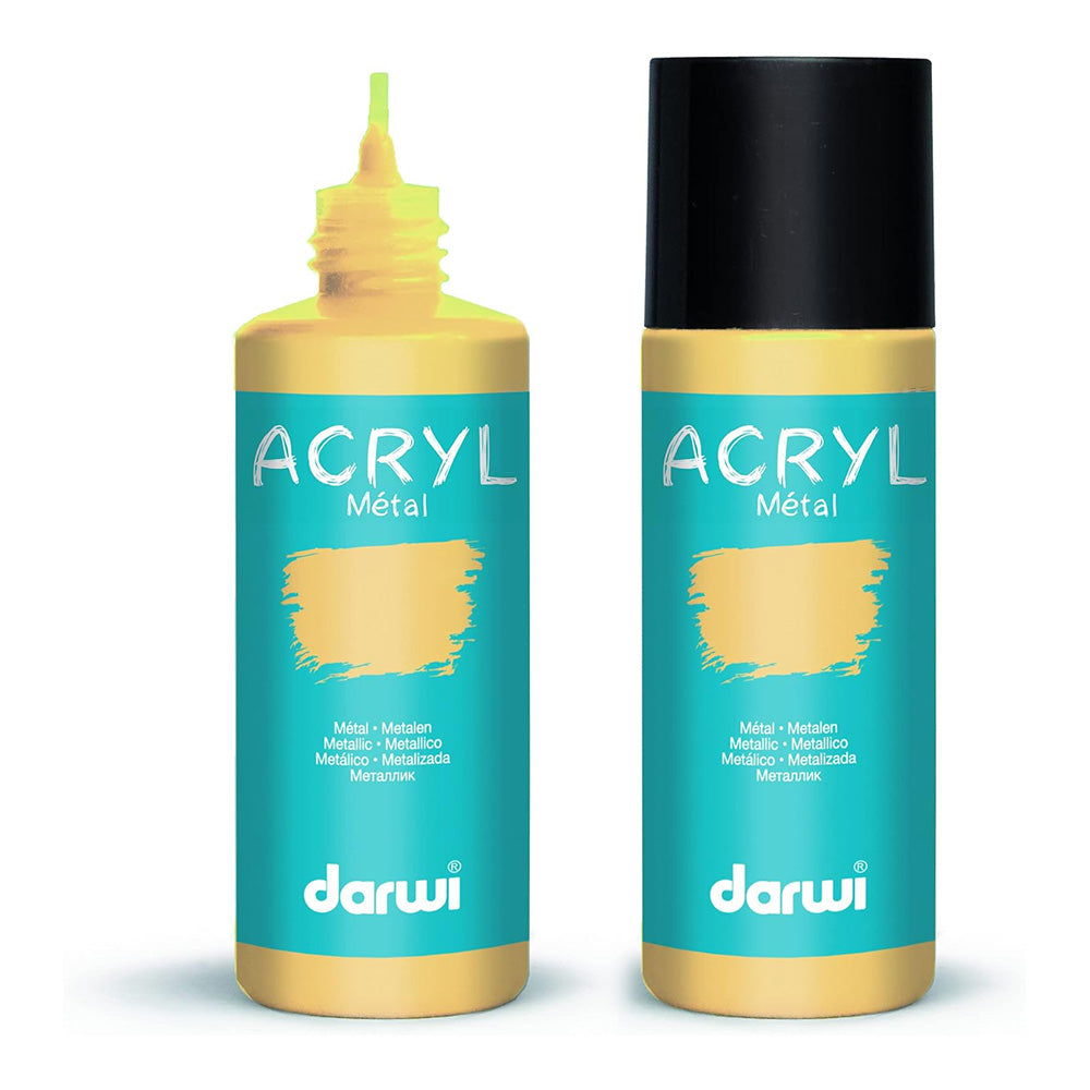 DARWI Acryl Metal 80ml Gold