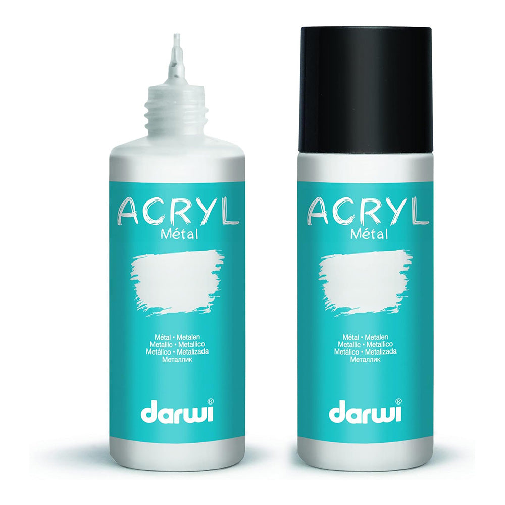 DARWI Acryl Metal 80ml Silver