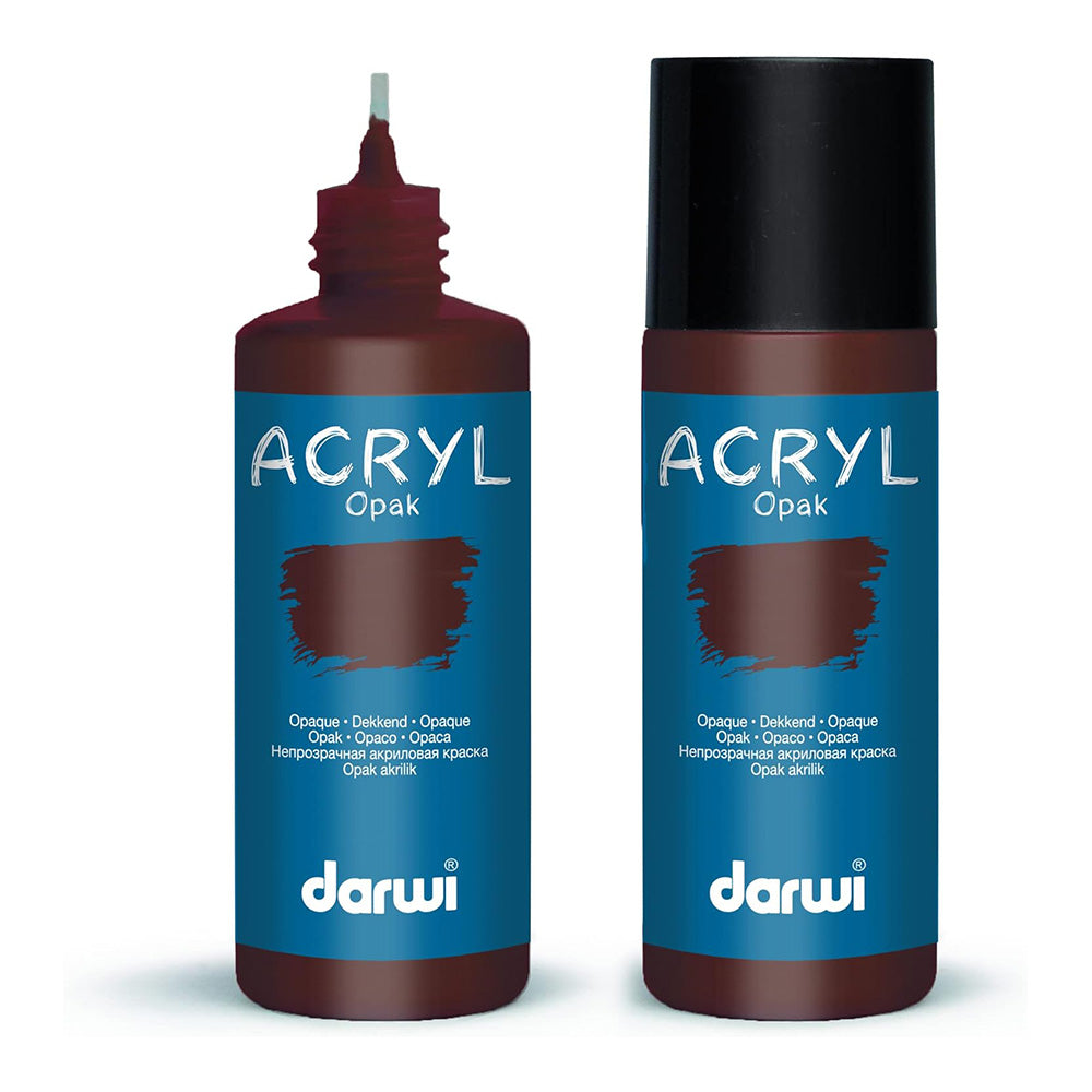 DARWI Acryl Opak 80ml Burnt Sienna