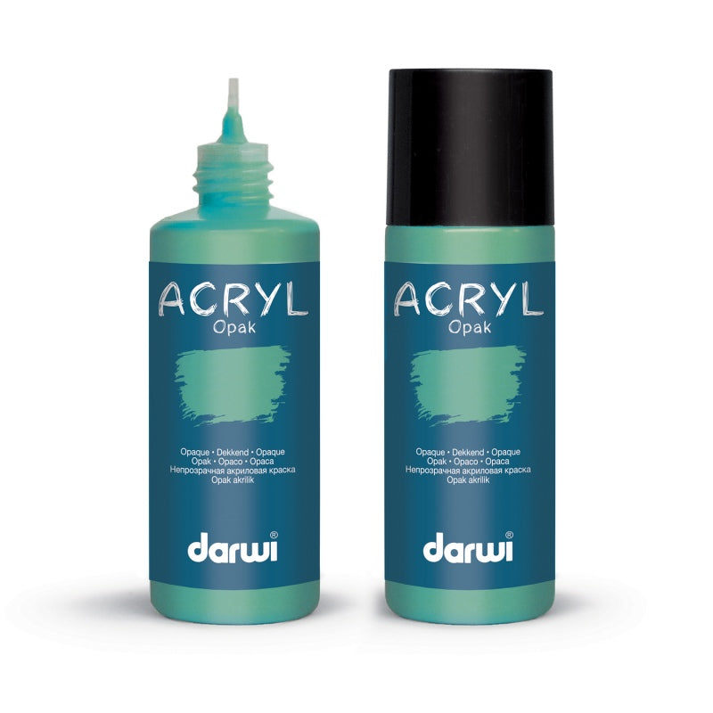 DARWI Acryl Opak 80ml Emerald Green