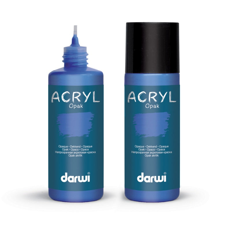 DARWI Acryl Opak 80ml Primary Blue