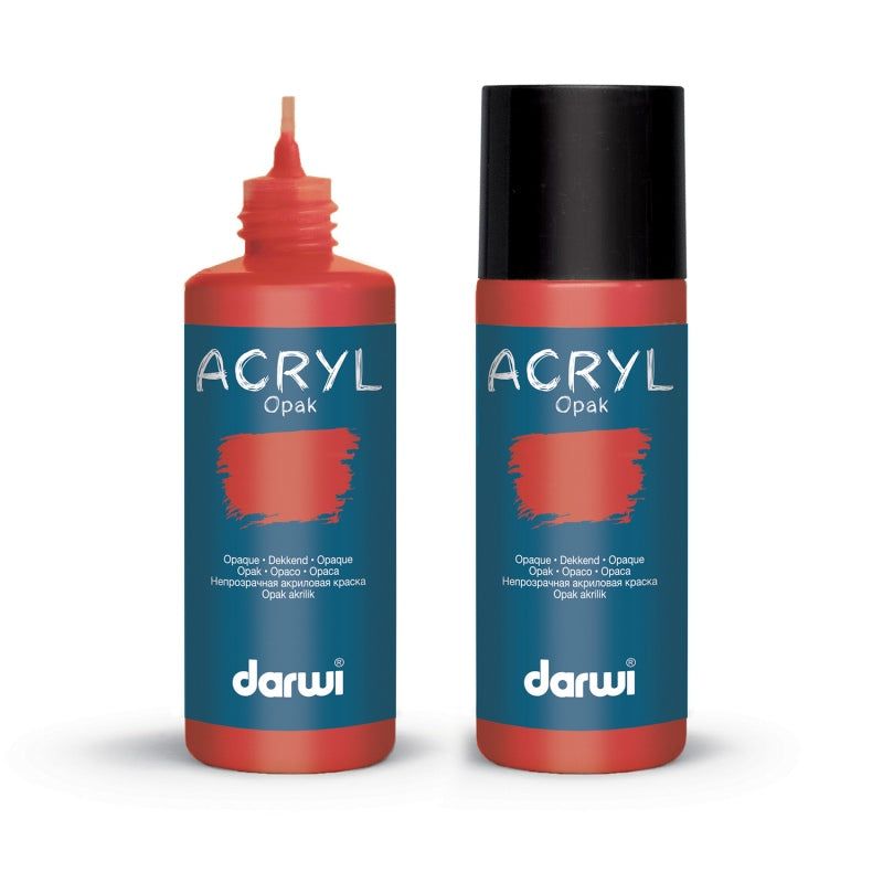 DARWI Acryl Opak 80ml Vermilion