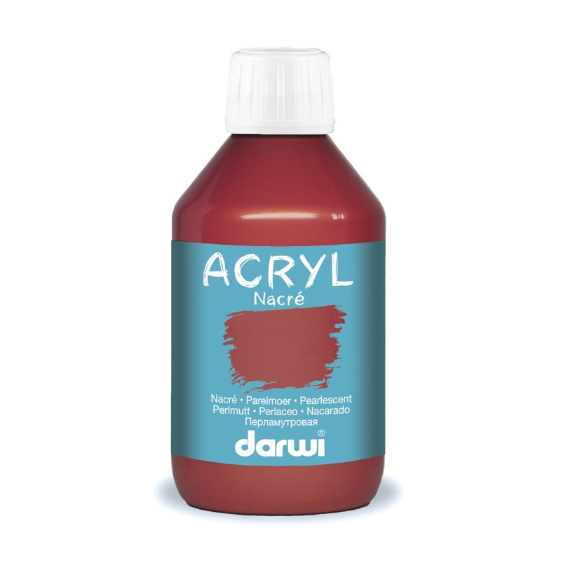 DARWI Acryl Pearlescent 250ml Red